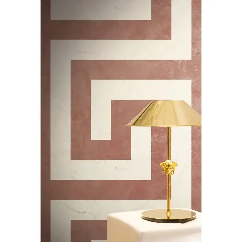 Elegante Vliestapete Rot-Marmor - Exklusiv Versace 6 (KG-177045) Preisreduziert