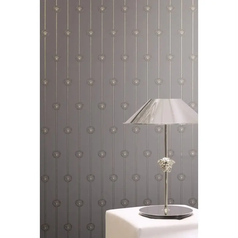 Elegante Vliestapete Grau-Art Déco - Exklusiv Versace 6 (KG-177059) Bestpreis