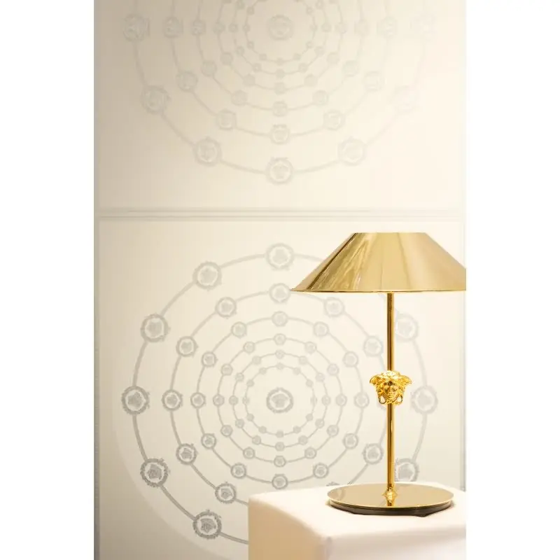Grau Art Déco-Design Vliestapete - Versace 6 Kollektion (KG-177062) Ausverkauf