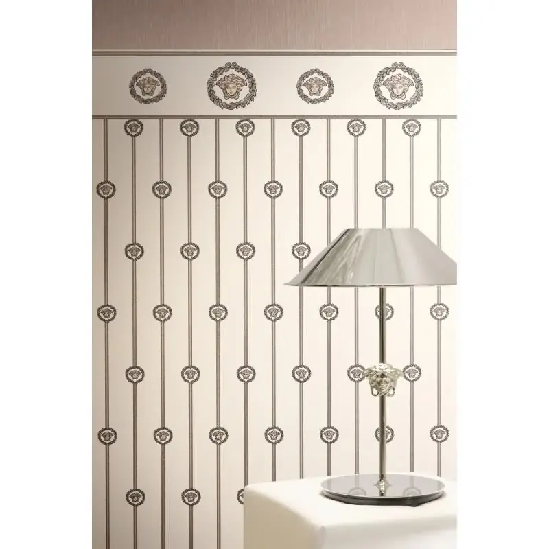Vliestapete Weiß Art Déco - Versace 6 Edition von AS-Creation (KG-177077) Geprüft