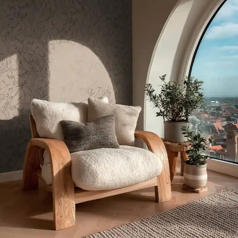 Vliestapete Braun Botanical & Dschungel - Vibes & Styles Edition von livingwalls (KG-177085) Sale