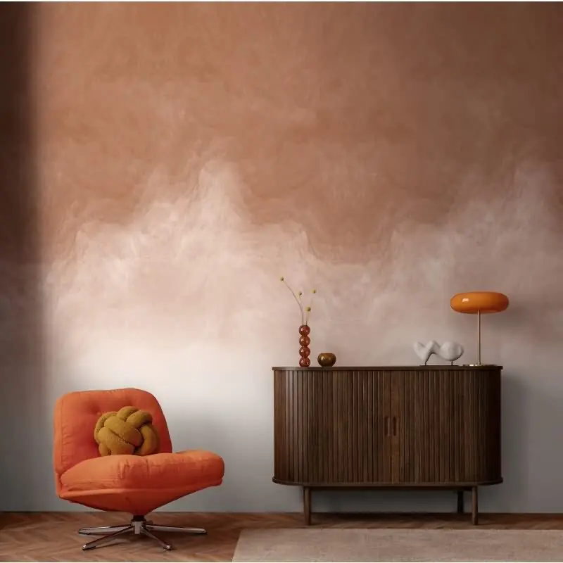 Edle Vliestapete mit Grafik & Geometrie in Braun & Beige (Vibes & Styles) (KG-177151) Markenware
