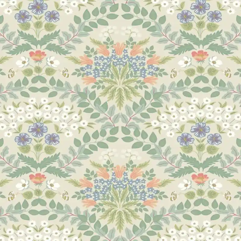 Vliestapete Grün florales Eijffinger Rifle Paper Co. (KG-177386) Billig