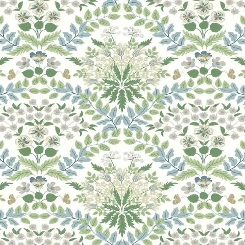 Vliestapete Grün blütenreiche Eijffinger Rifle Paper Co. (KG-177388) Top-Angebot