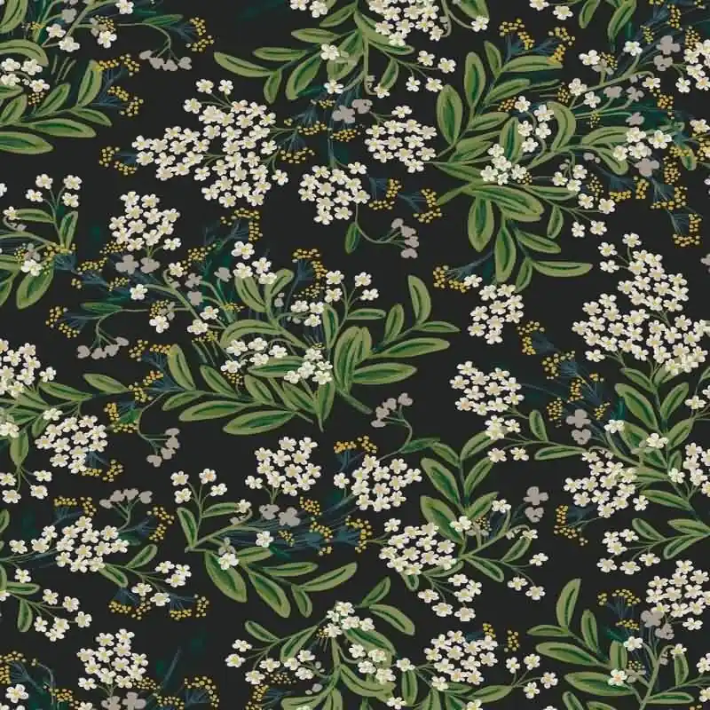 Vliestapete Schwarz, Anthrazit florales Eijffinger Rifle Paper Co. (KG-177402) Sichere Zahlung