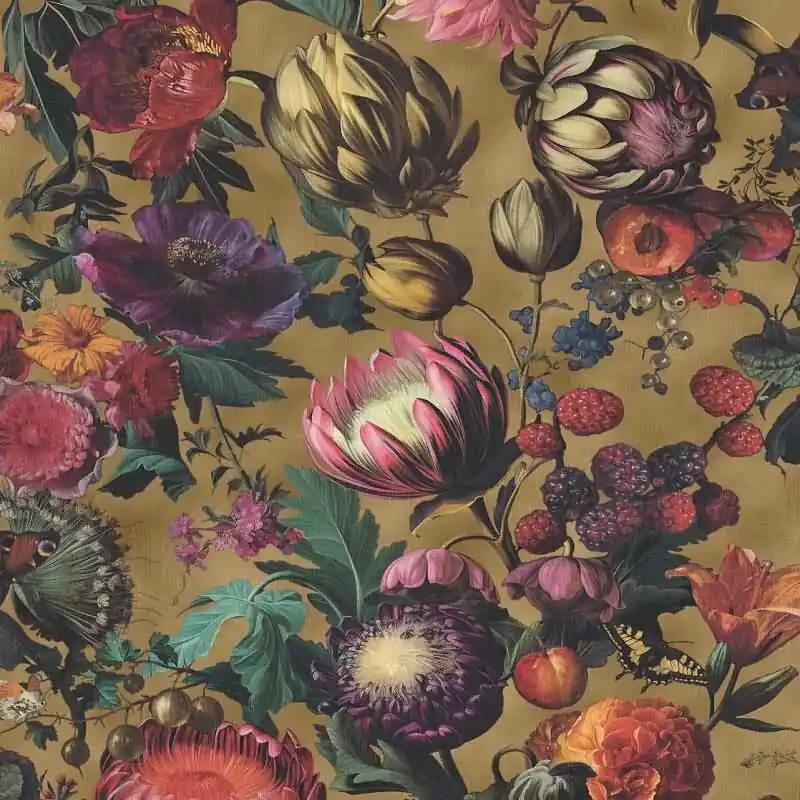 Heißes Angebot Vinyltapete Bunt floral Eijffinger Magnifique (KG-177427)