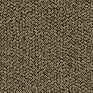 Neu Luxuriöse Vliestapete, braun-silber, Matt-Imitat, Z57720, Architexture 2, Zambaiti Parati