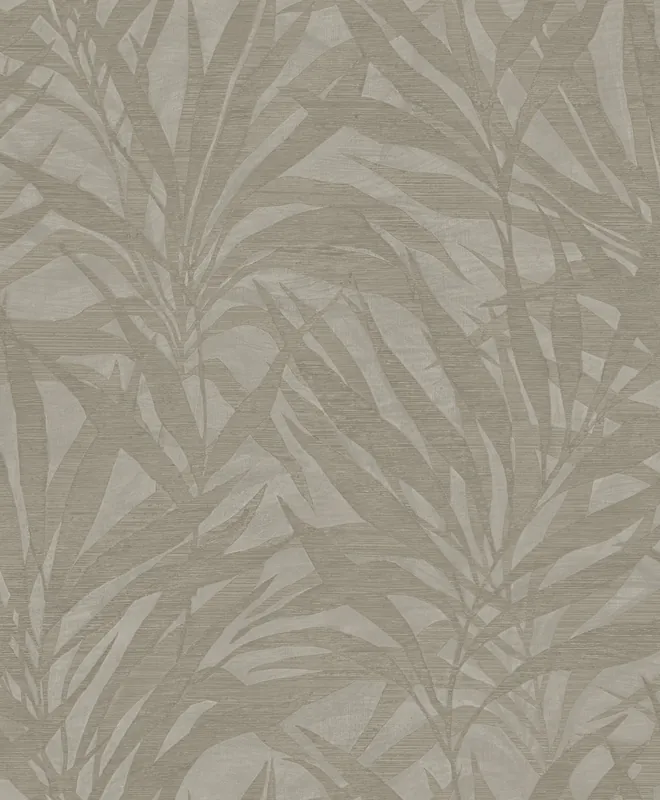 Rabatt Luxuriöse Vliestapete, grau-creme, Blätter, Z57738, Architexture 2, Zambaiti Parati