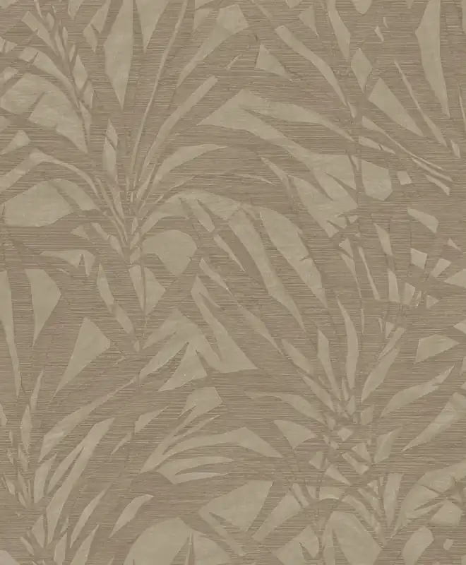 Expressversand Luxuriöse Vliestapete, beige, Blätter, Z57739, Architexture 2, Zambaiti Parati