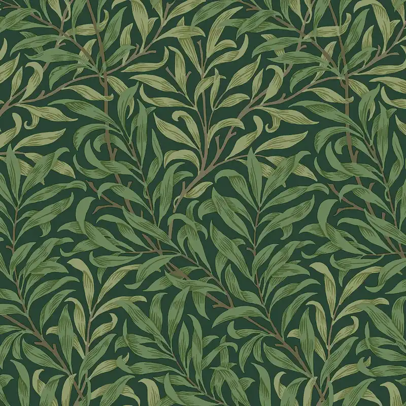 Garantierte Lieferung Vliestapete, grün, Zweige, 124247, William Morris At Home