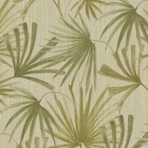 Zertifiziert Vliestapete, grün, Blätter, 340513, Groovy, Eijffinger