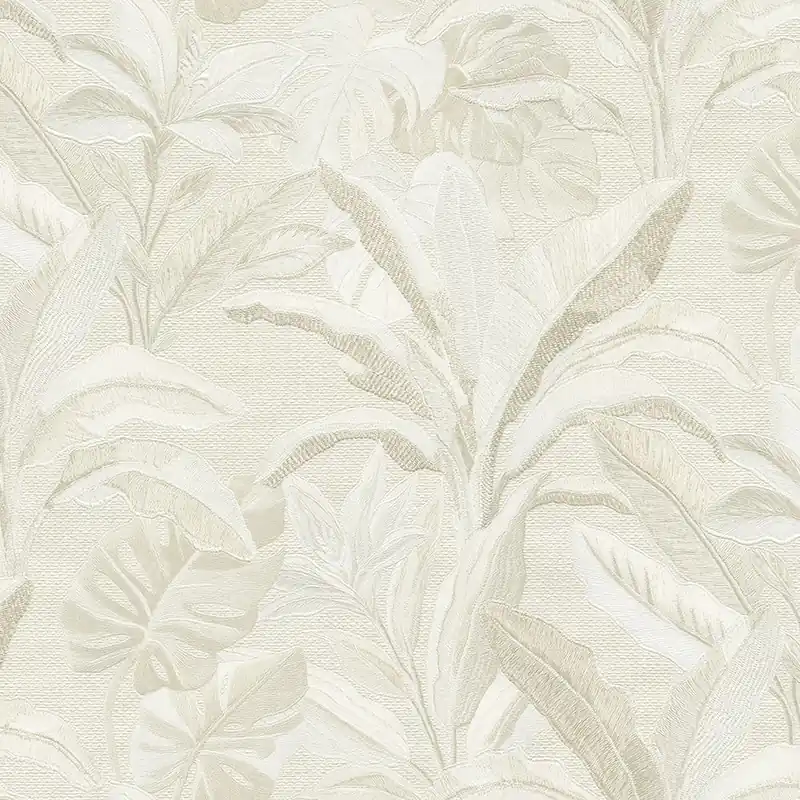 Luxustapete, cremefarben, Blumen, Blätter, 73805, Tendenze, Emiliana Parati Kracherpreis
