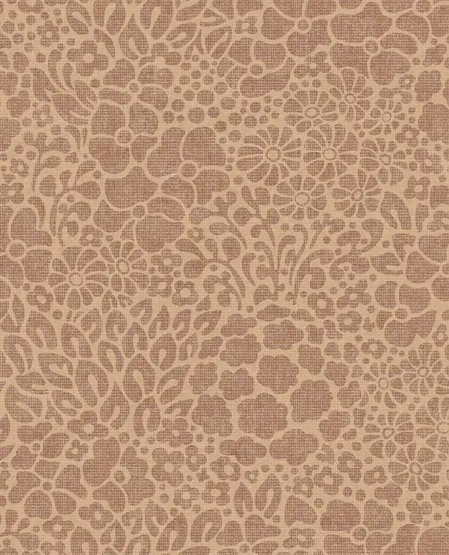 Vliestapete, braun-orange, Blumen, 340553, Groovy, Eijffinger Jetzt Bestellen