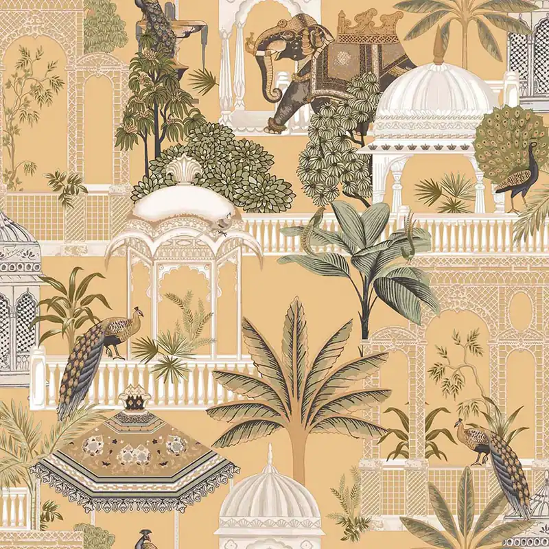Vliestapete, ocker, Garten, 15538, Botany House, Cristiana Masi by Parato Markenprodukt