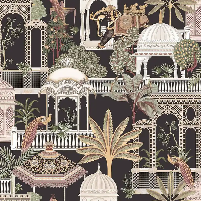 Aktuell Vliestapete, schwarz, Garten, 15539, Botany House, Cristiana Masi by Parato