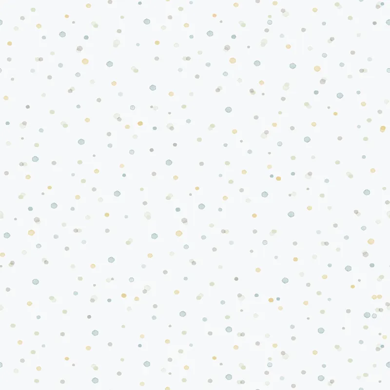 Kinder Vliestapete, blau, Punkte, Sprenkel, 289-2, Enzo, ICH Wallcoverings Markenprodukt
