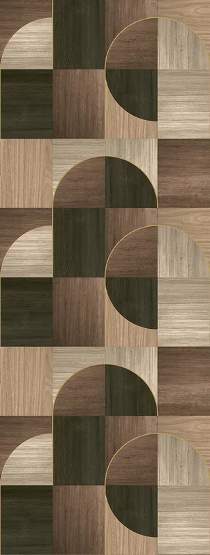 Grafische Bildtapete in Braun, FW4012-1, Feature Walls, Decoprint Online Kaufen