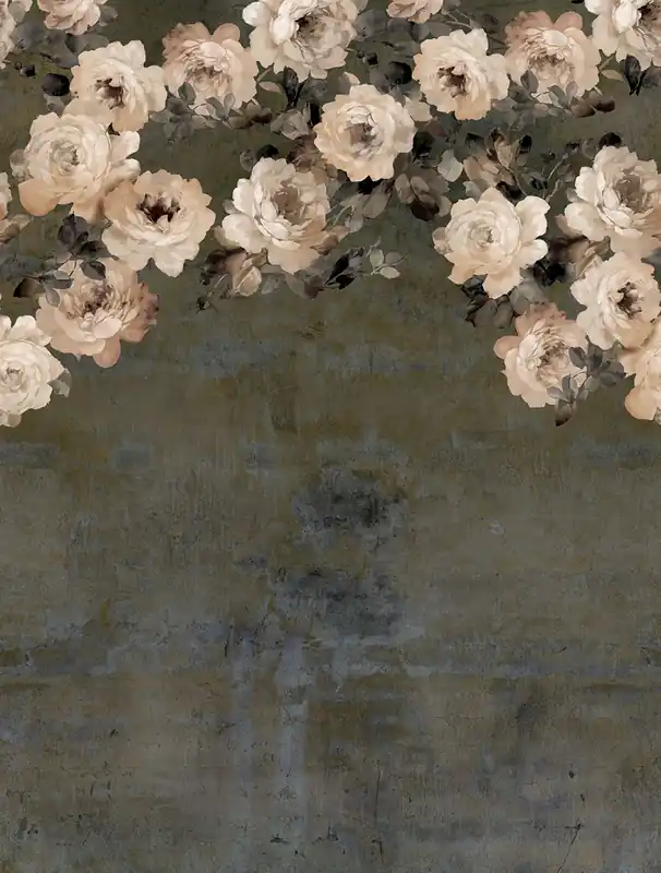 Vlies-Fototapete, braun, Blumen, FW4023-5, Feature Walls, Decoprint Jetzt Bestellen