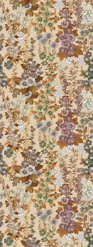 Vlies-Fototapete, beige, Blumen, FW4025-11, Feature Walls, Decoprint Preisreduziert