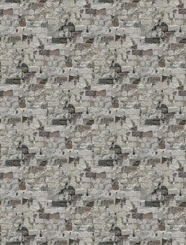 Ausverkauf Vlies-Fototapete, grau, Ziegel, FW4056-2, Feature Walls, Decoprint
