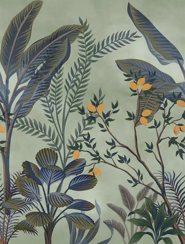 Vliesová fototapeta, grün, Blätter, FW4066-13, Feature Walls, Decoprint Sichere Zahlung