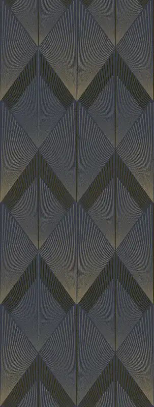 Geometrische Vlies-Fototapete, blau, FW4035-1, Feature Walls, Decoprint Bestseller