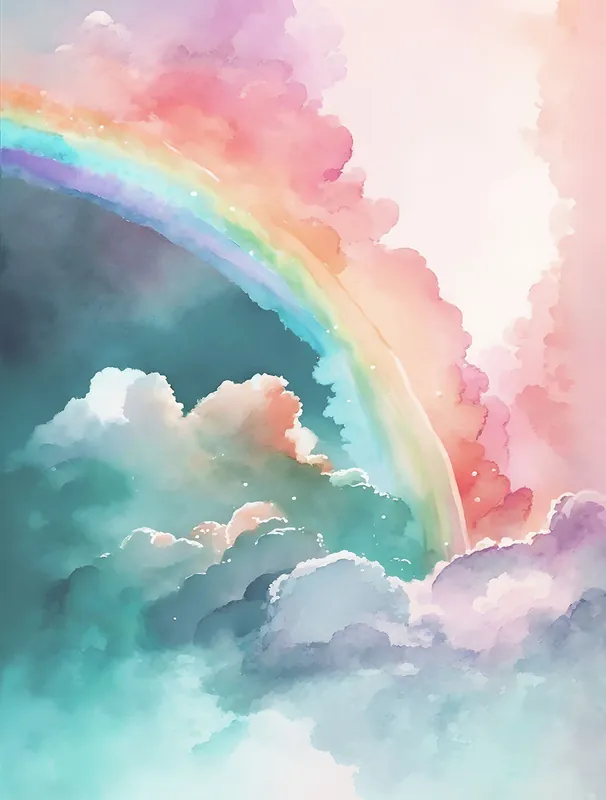Kracherpreis Vlies-Fototapete, Regenbogen, CW6000-3, Cute Walls, Decoprint