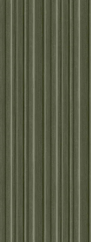 Bildtapete in 3D-Lamellenoptik, Grün, FW4043-4, Feature Walls, Decoprint Zertifiziert