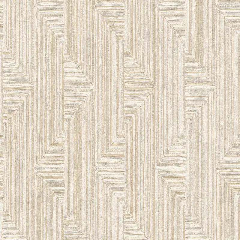 Geometrische Vliestapete, beige, SA524012, Santa Fe, Design ID Super-Preis