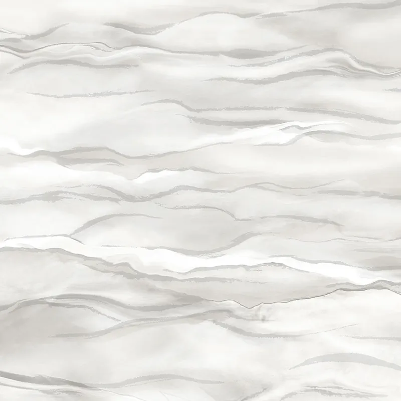 Vliestapete, weiß-grau, Wellen, Marmor, SA524041, Santa Fe, Design ID Meistverkauft