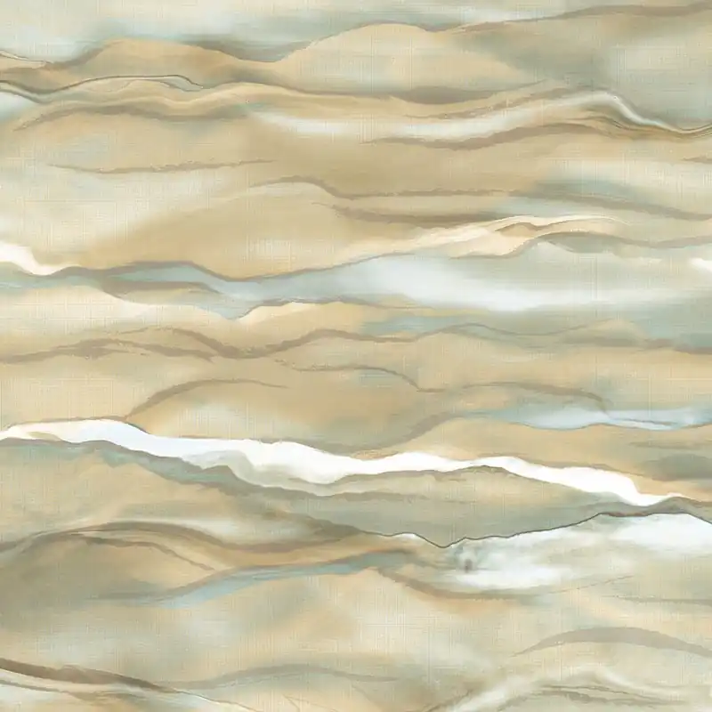 Vliestapete, grau-beige, Wellen, Marmor, SA524045, Santa Fe, Design ID Nur Für Kurze Zeit