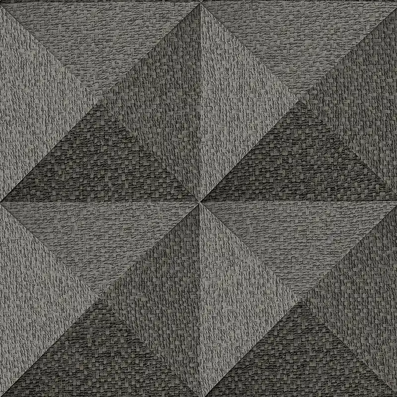 Sichere Zahlung Geometrische Vliestapete, braun-schwarz, SA524104, Santa Fe, Design ID