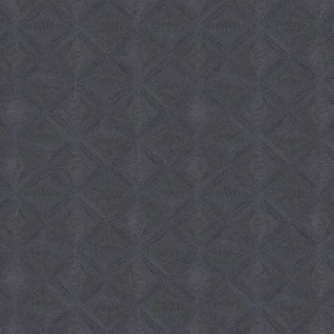 Abverkauf Geometrische Vliestapete, schwarz, Ethno, AMA105, Amani, Masureel