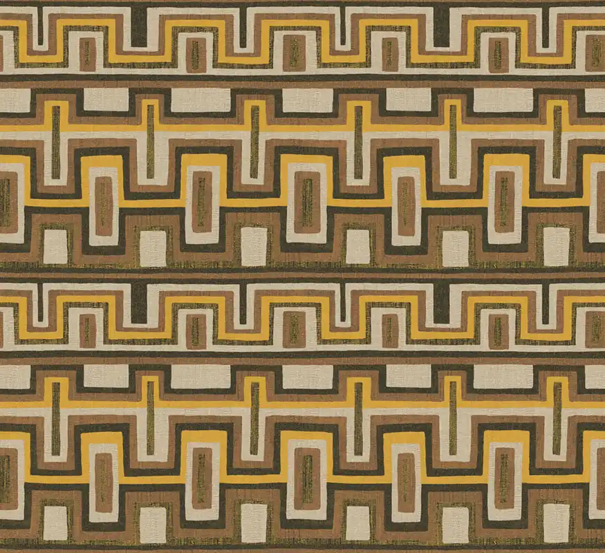 Jetzt Bestellen Geometrische Vliestapete, braun, Ethno, AMA002, Amani, Masureel