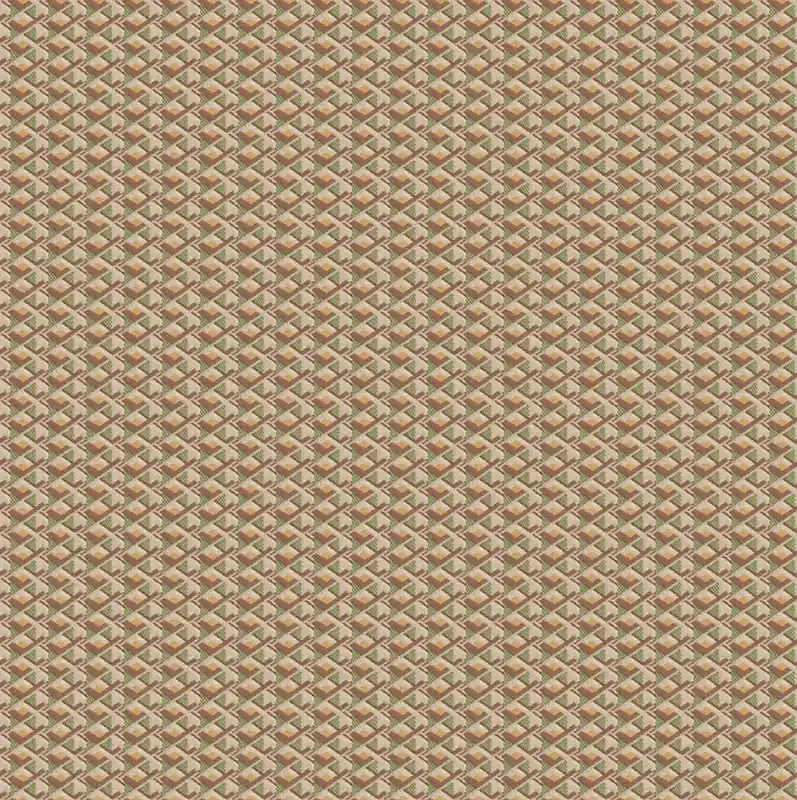 Direkt Vom Hersteller Luxuriöse geometrische Vliestapete, rosa-grün, Z15503, Mini Trend, Zambaiti Parati