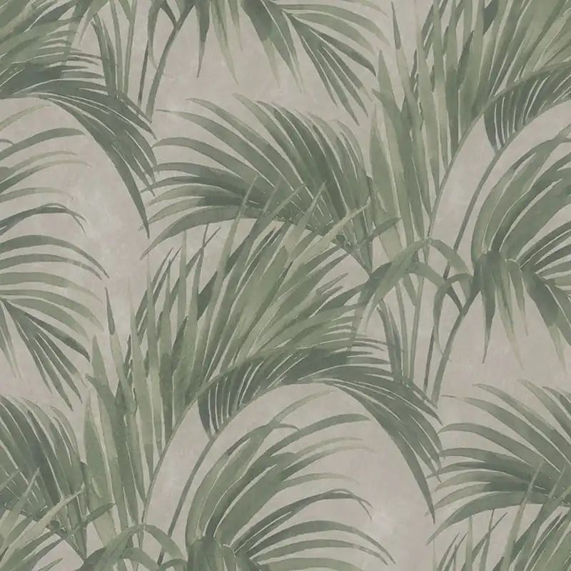 Neuheit Beigefarbene Tapete, Blätter, Z66821, Satin Flowers, Zambaiti Parati