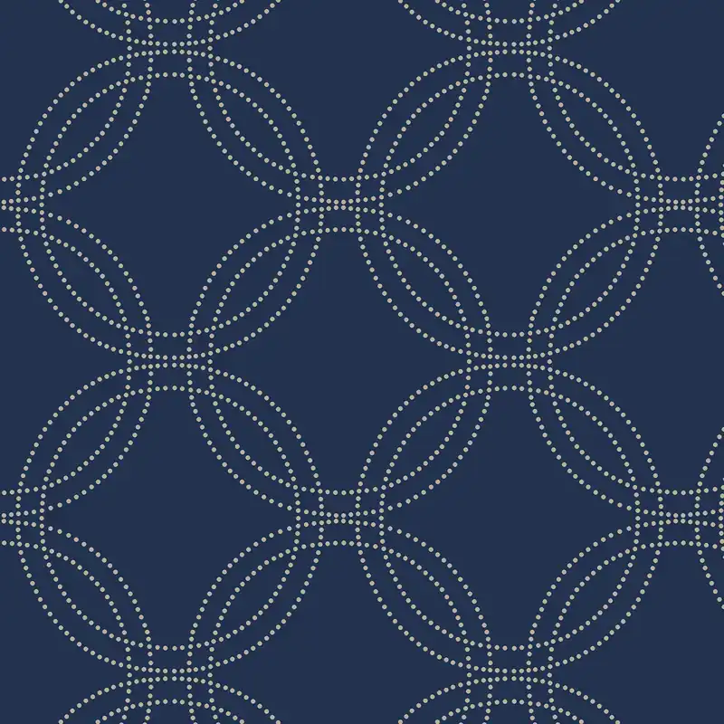 Markenprodukt Blaugoldene Tapete mit geometrischen Mustern, 114870, Vavex 2025