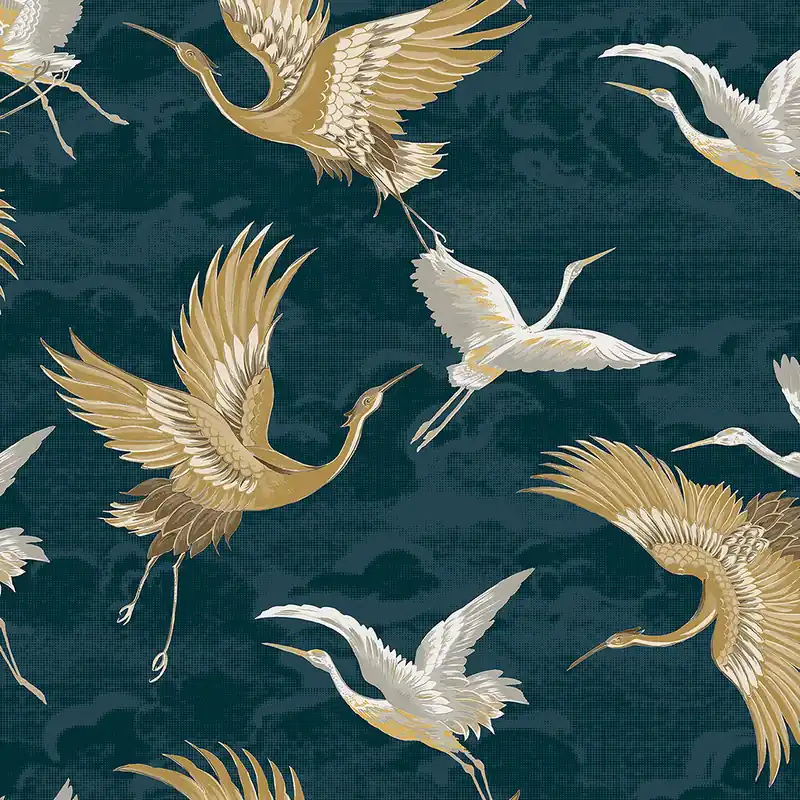 Blaue Vliestapete, Vögel, 121139, Vavex 2026 Knallerangebot