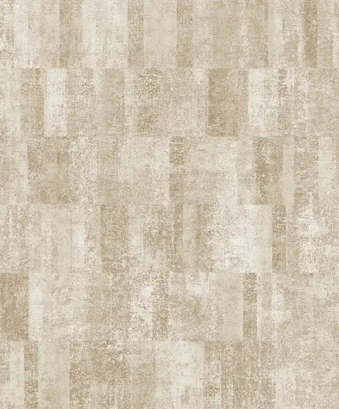 Beige geometrische Vliestapete, A69402, Omura, Grandeco Knallerangebot