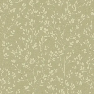 Sonderangebot Beige Vliestapete mit Zweigen, A71403, Omura, Grandeco