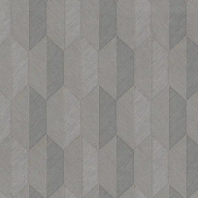 Geometrische Vliestapete, grau, 1501-4, Vera, AdaWall Must-Have