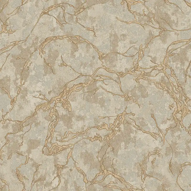 Rabatt Vliestapete, braun-gold, Marmor, 1503-4, Vera, AdaWall