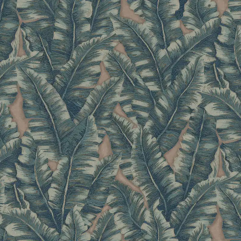 Vliestapete, blau, Blätter, 1507-5, Vera, AdaWall Top-Preis