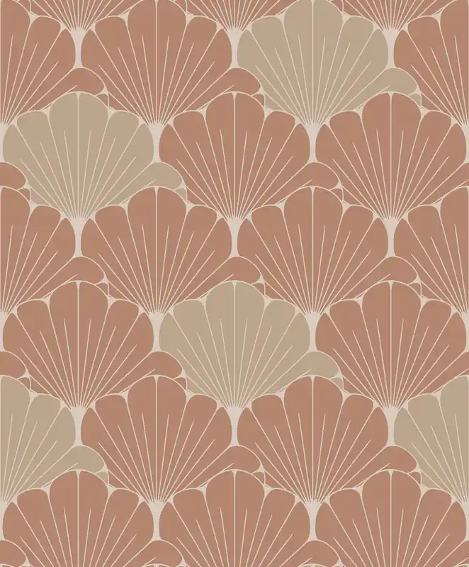 Jetzt Kaufen Braune und goldene Blumentapete, M64005, Elegance, Ugepa