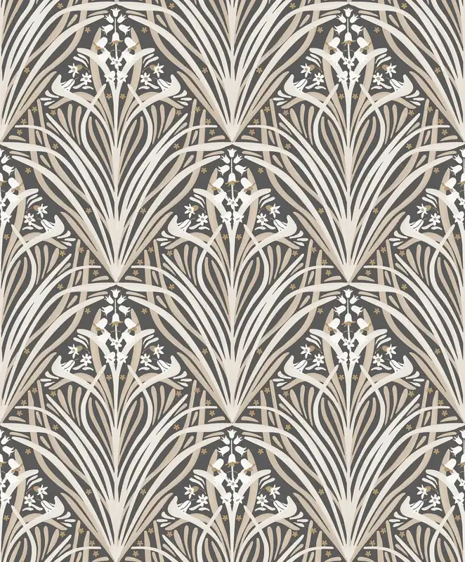 Blumentapete, Art Deco, M66109, Elegance, Ugepa Sonderaktion