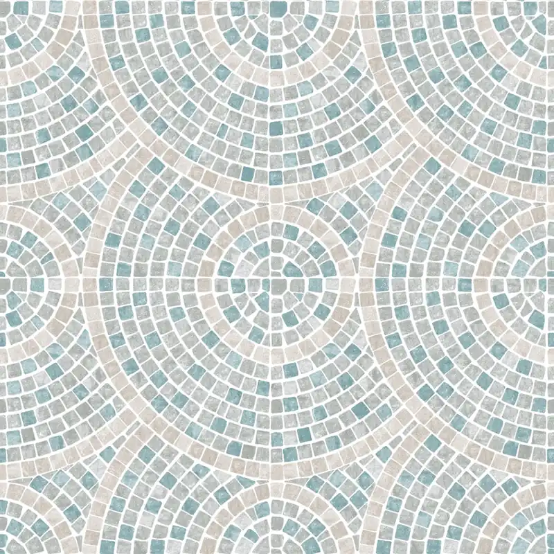 Jetzt Bestellen Vliestapete, grau-türkis, Mosaik, M76301, Artifice, Ugépa