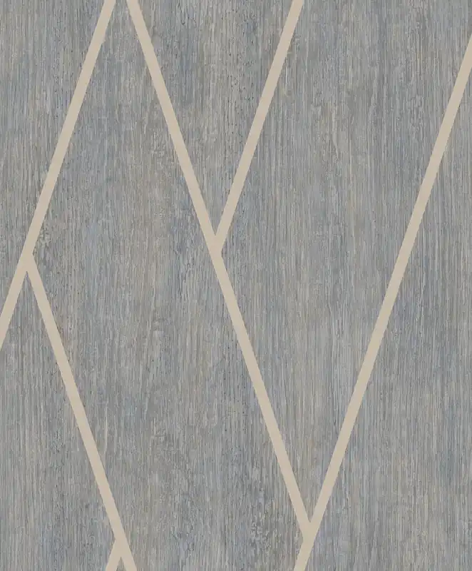 Geometrische Tapete in Grau mit Holzstruktur, M75709, Brut, Ugépa Top-Seller