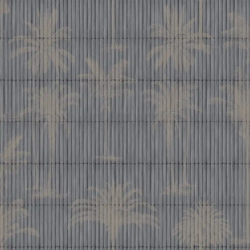 Tapete mit Palmenmotiv in Grau, M68709, Nomade, Ugépa Markenprodukt