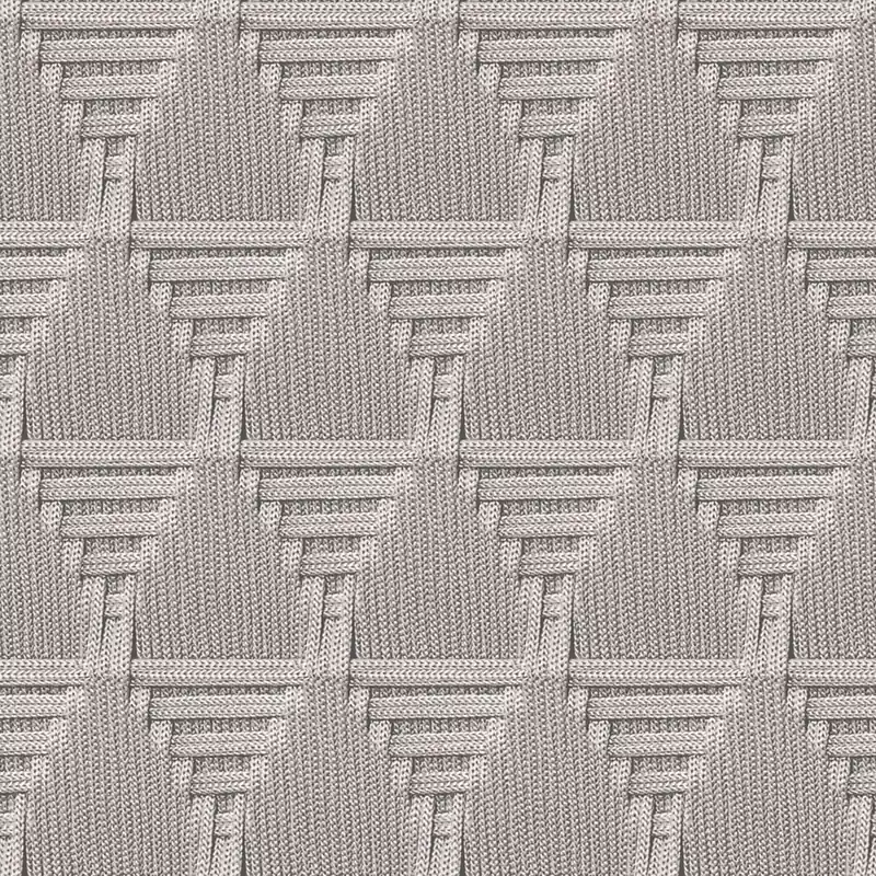 Bestseller Vliestapete, grau, Geflecht Imitat, M68819, Nomade, Ugépa