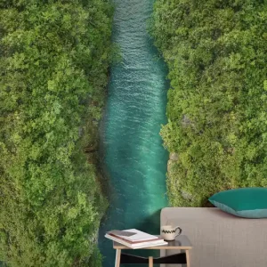 Letzte Chance Fototapete, Fluss im Tal, ML1401, Mural Young Edition, Grandeco